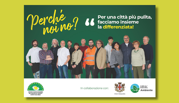 Consorzio di Bacino Alessandrino – Campagna per la raccolta differenziata